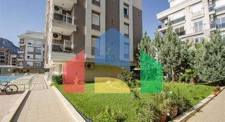 Квартира 3 + 1 з меблями в комплексі в хурмі Коньяалти Анталья