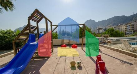 Квартира 3 + 1 з меблями в комплексі в хурмі Коньяалти Анталья