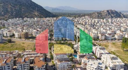 Квартира 3 + 1 з меблями в комплексі в хурмі Коньяалти Анталья