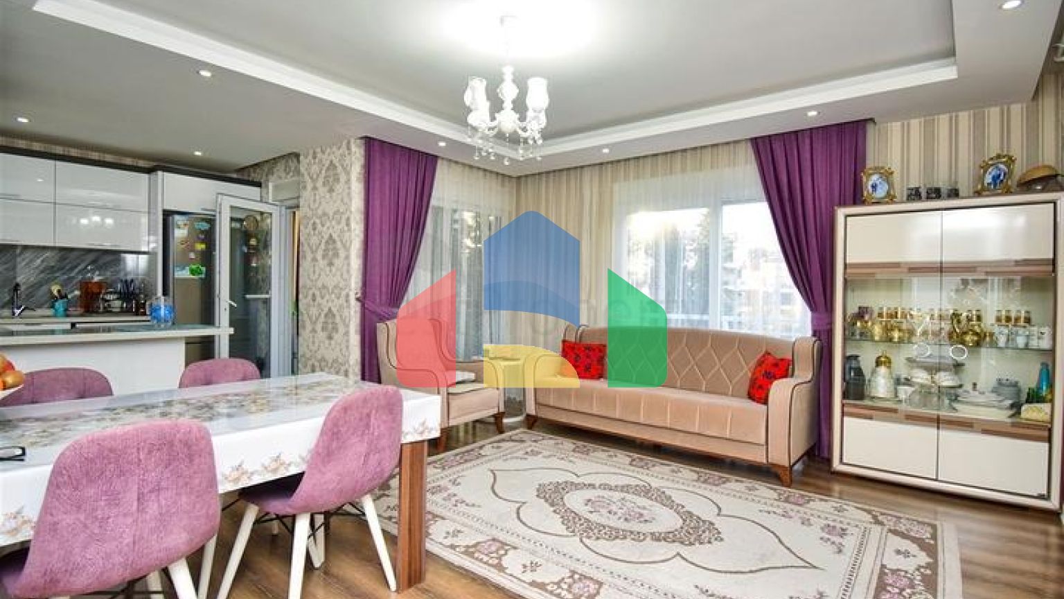 Квартира планування 3 + 1 в мікрорайоні Хурма - Анталія