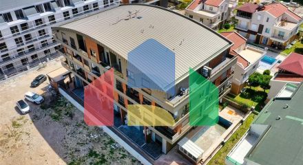 Квартири планування 1 + 1, 2 + 1 в мікрорайоні Сарису - Анталія