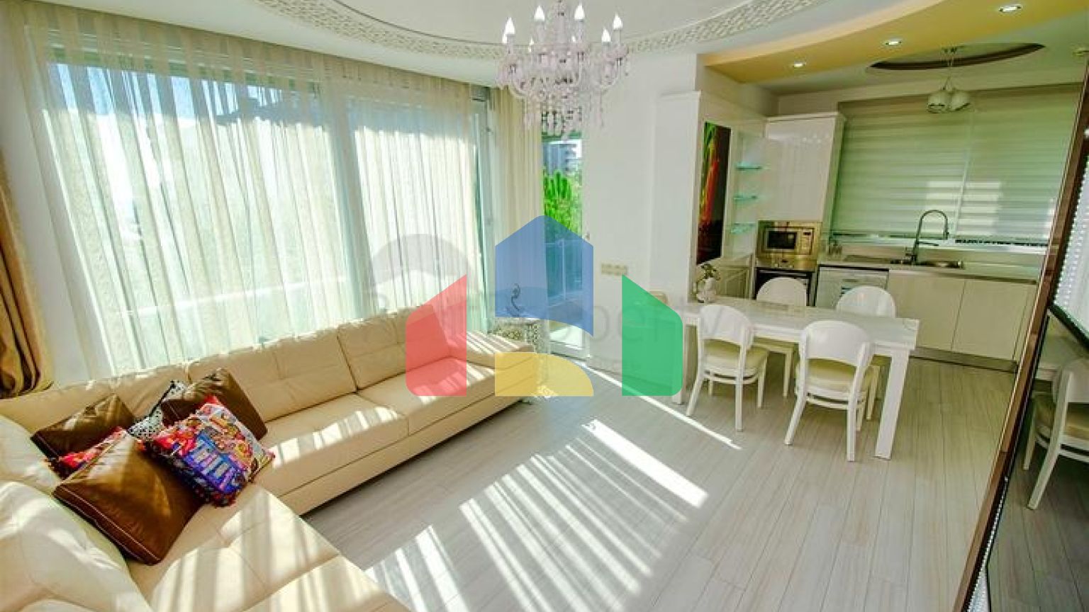 Квартири планування 2 + 1 в мікрорайоні Лиман - Анталія