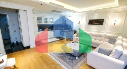 Квартира 2+1 в комплексе отельного плана в 5 минутах от моря