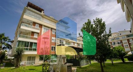 Квартира 2 + 1 з меблями в Лимані Коньяалти 600 м до моря