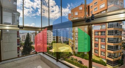 Квартиры планировки 4+1 в районе Коньяалты - Анталия