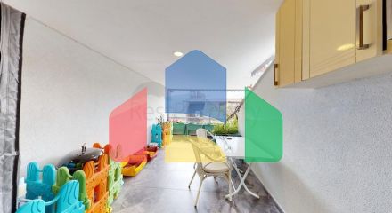 A 6+1 duplex apartment in the Undzhaly - Antalya neighborhood