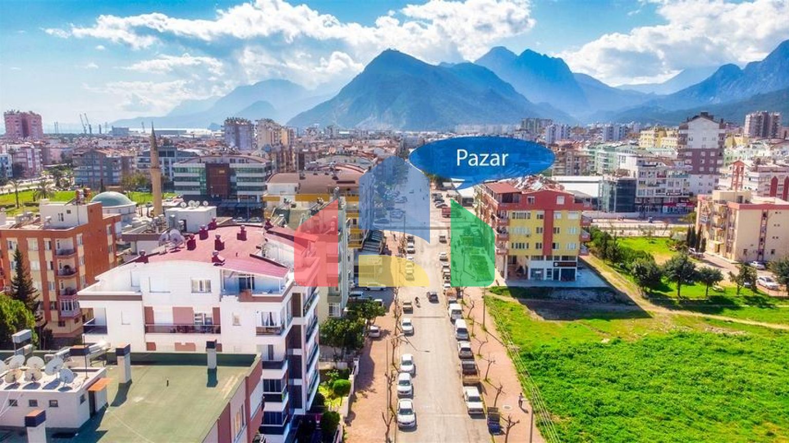 Квартира планировки 3+1 в микрорайоне Лиман - Анталия