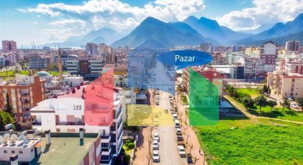 Квартира планировки 3+1 в микрорайоне Лиман - Анталия