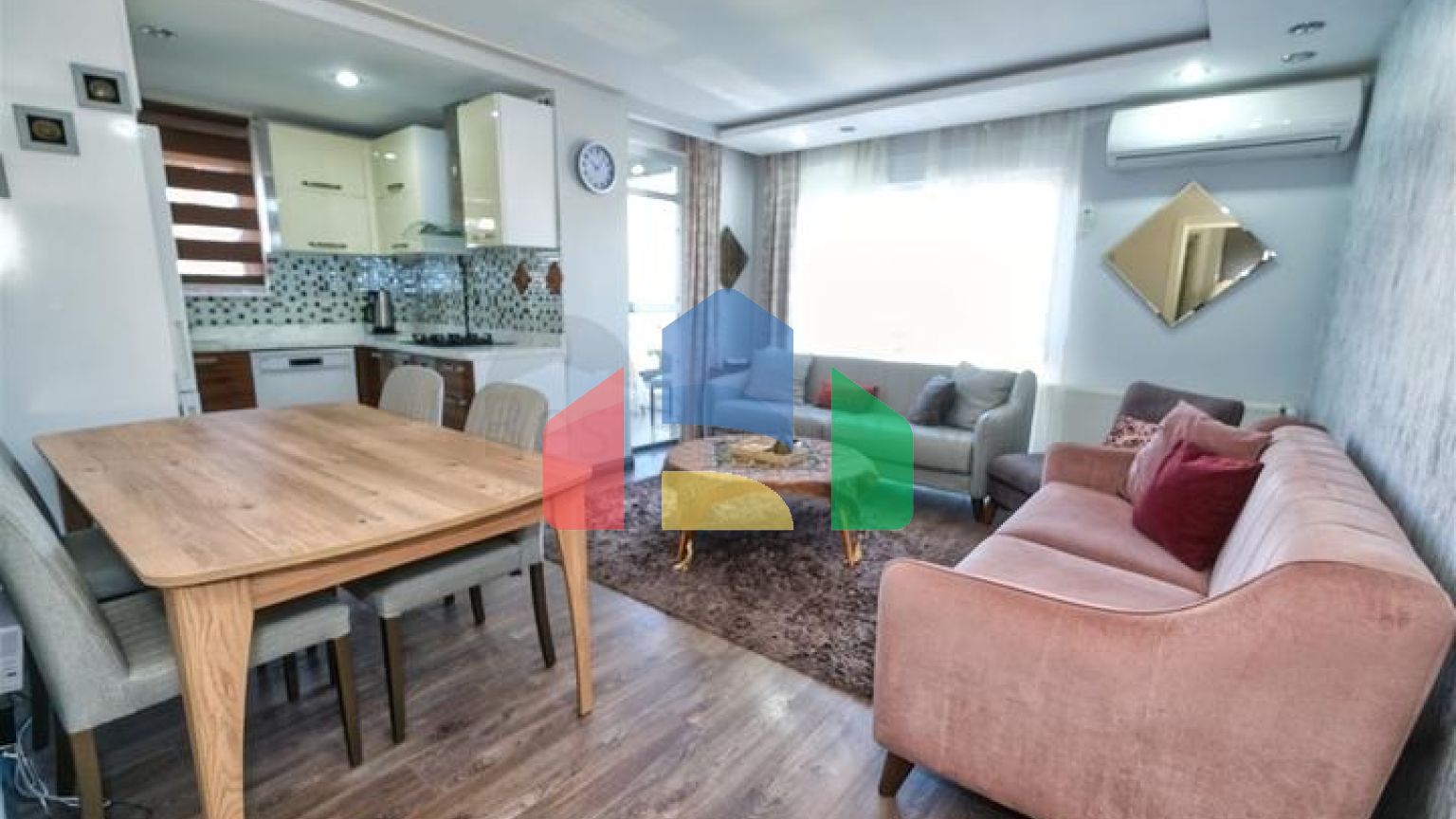 Квартира планировки 3+1 в микрорайоне Лиман - Анталия