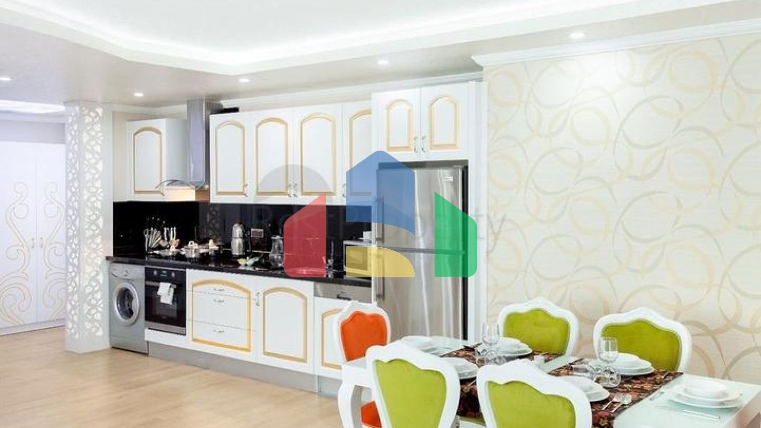 Квартири планування 2+1 і 3 + 1 дуплекс в мікрорайоні Хурма-Анталія