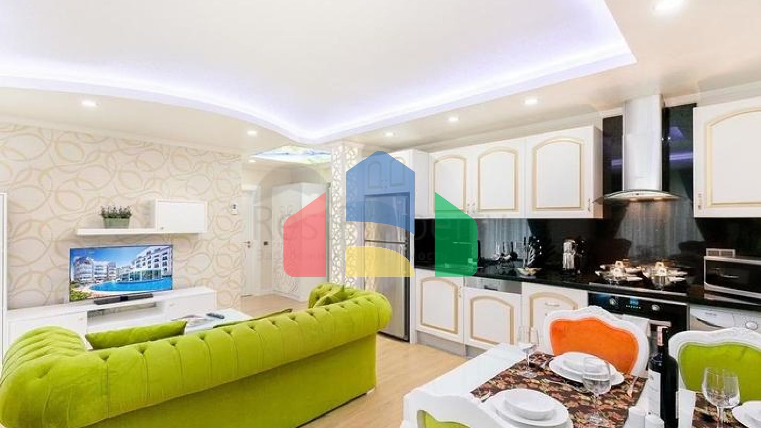 Квартири планування 2+1 і 3 + 1 дуплекс в мікрорайоні Хурма-Анталія