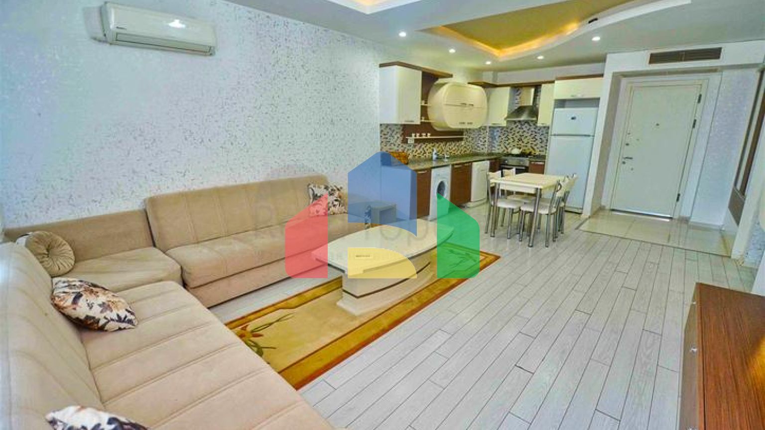 Квартира планування 1 + 1 в мікрорайоні Сарису - Анталія