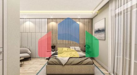 2+1 duplex apartments in the Persimmon - Antalya neighborhood