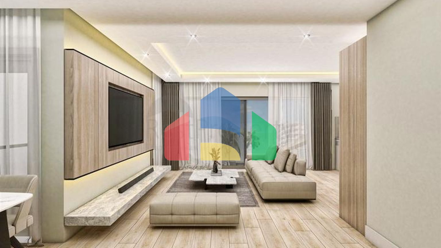 Квартири планування 2 + 1 дуплекс в мікрорайоні хурма-Анталія