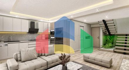 Квартири планування 2 + 1 дуплекс в мікрорайоні хурма-Анталія