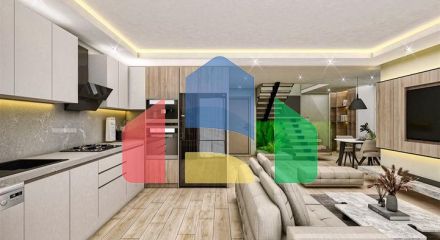 Квартири планування 2 + 1 дуплекс в мікрорайоні хурма-Анталія