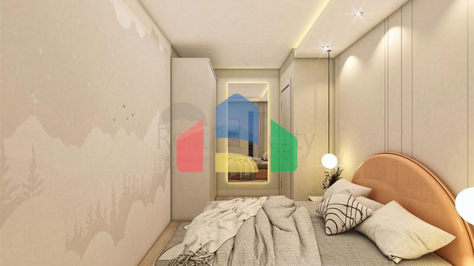 Квартири планування 2 + 1 дуплекс в мікрорайоні хурма-Анталія