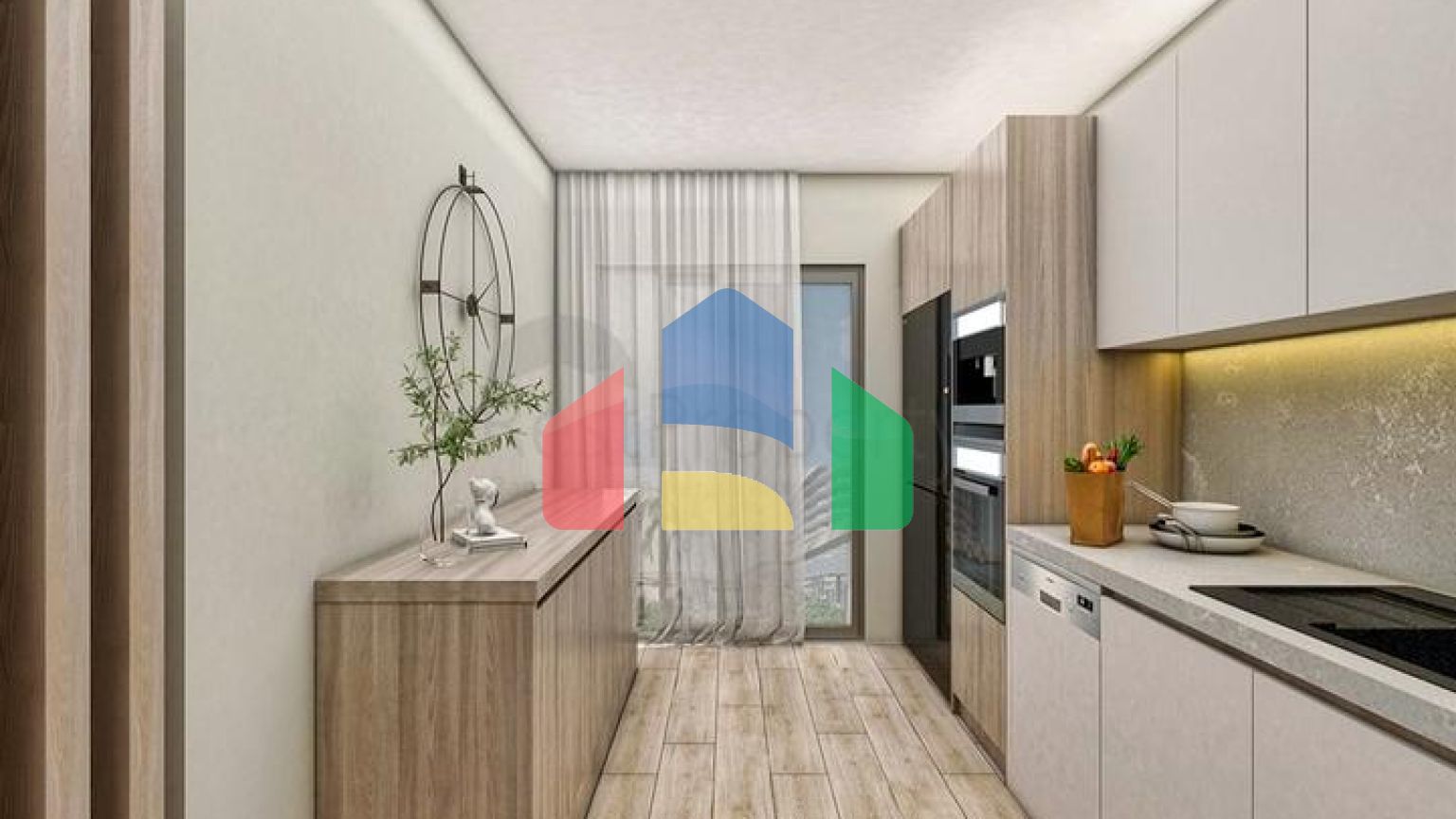 Квартири планування 2 + 1 дуплекс в мікрорайоні хурма-Анталія