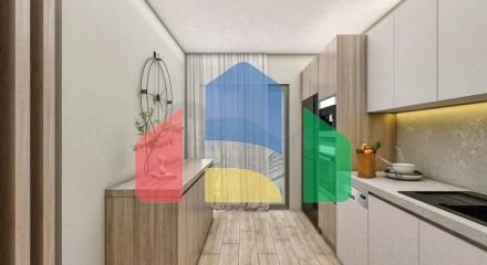 Квартири планування 2 + 1 дуплекс в мікрорайоні хурма-Анталія