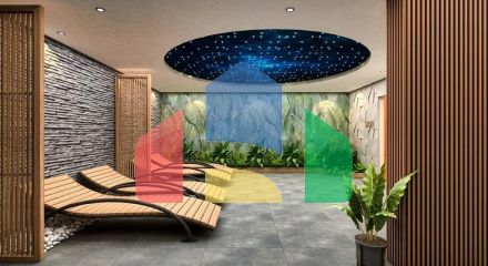 Квартири планування 2 + 1 дуплекс в мікрорайоні хурма-Анталія