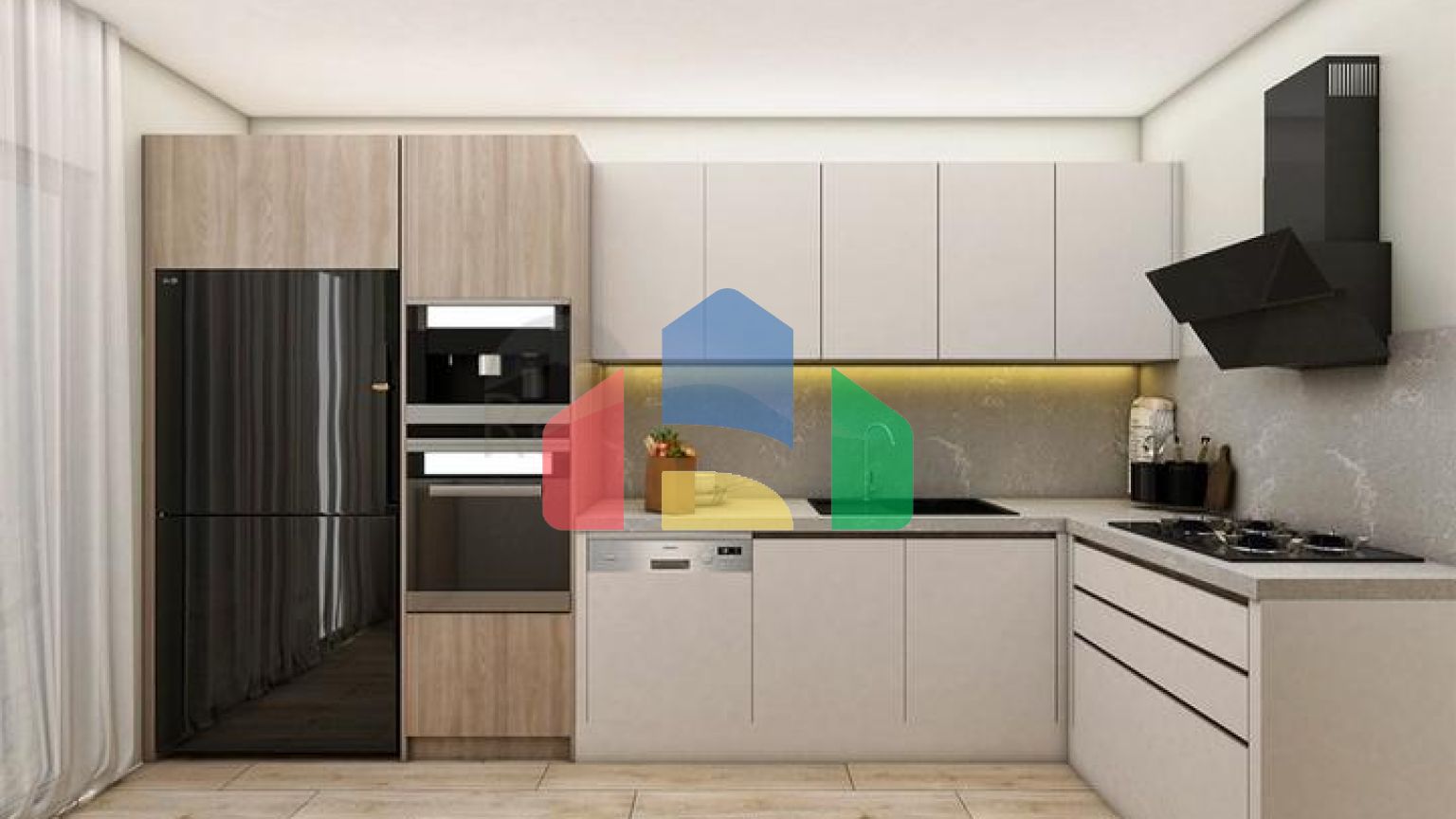 Квартири планування 2 + 1 дуплекс в мікрорайоні хурма-Анталія