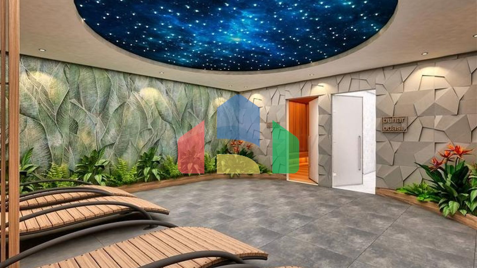 Квартири планування 2 + 1 дуплекс в мікрорайоні хурма-Анталія