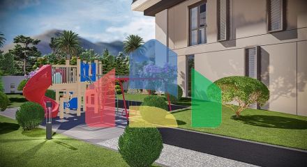 Квартири планування 2 + 1 дуплекс в мікрорайоні хурма-Анталія