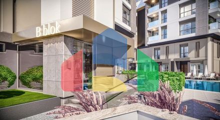 Квартири планування 2 + 1 дуплекс в мікрорайоні хурма-Анталія