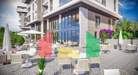 Квартири планування 2 + 1 дуплекс в мікрорайоні хурма-Анталія