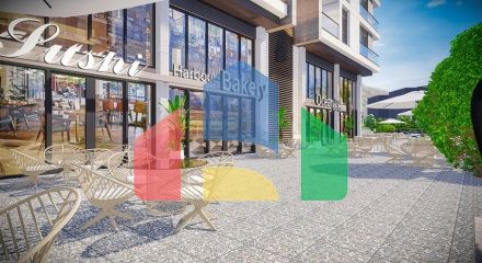 Квартири планування 2 + 1 дуплекс в мікрорайоні хурма-Анталія