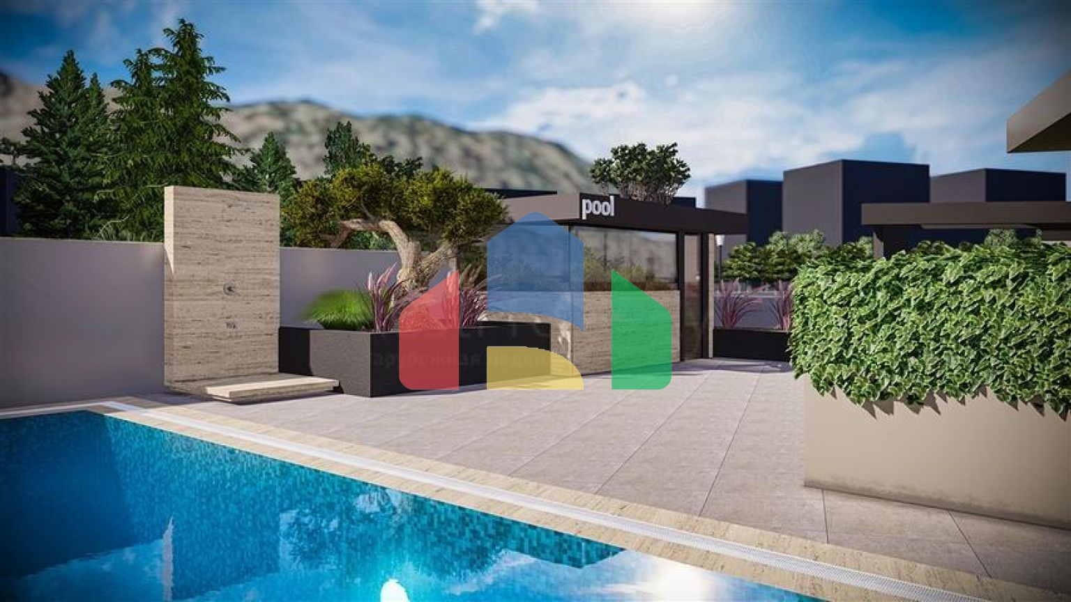 Квартири планування 2 + 1 дуплекс в мікрорайоні хурма-Анталія