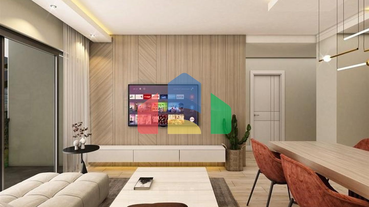 Квартири планування 2 + 1 дуплекс в мікрорайоні хурма-Анталія