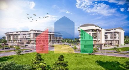 Квартири планування 2 + 1 дуплекс в мікрорайоні хурма-Анталія