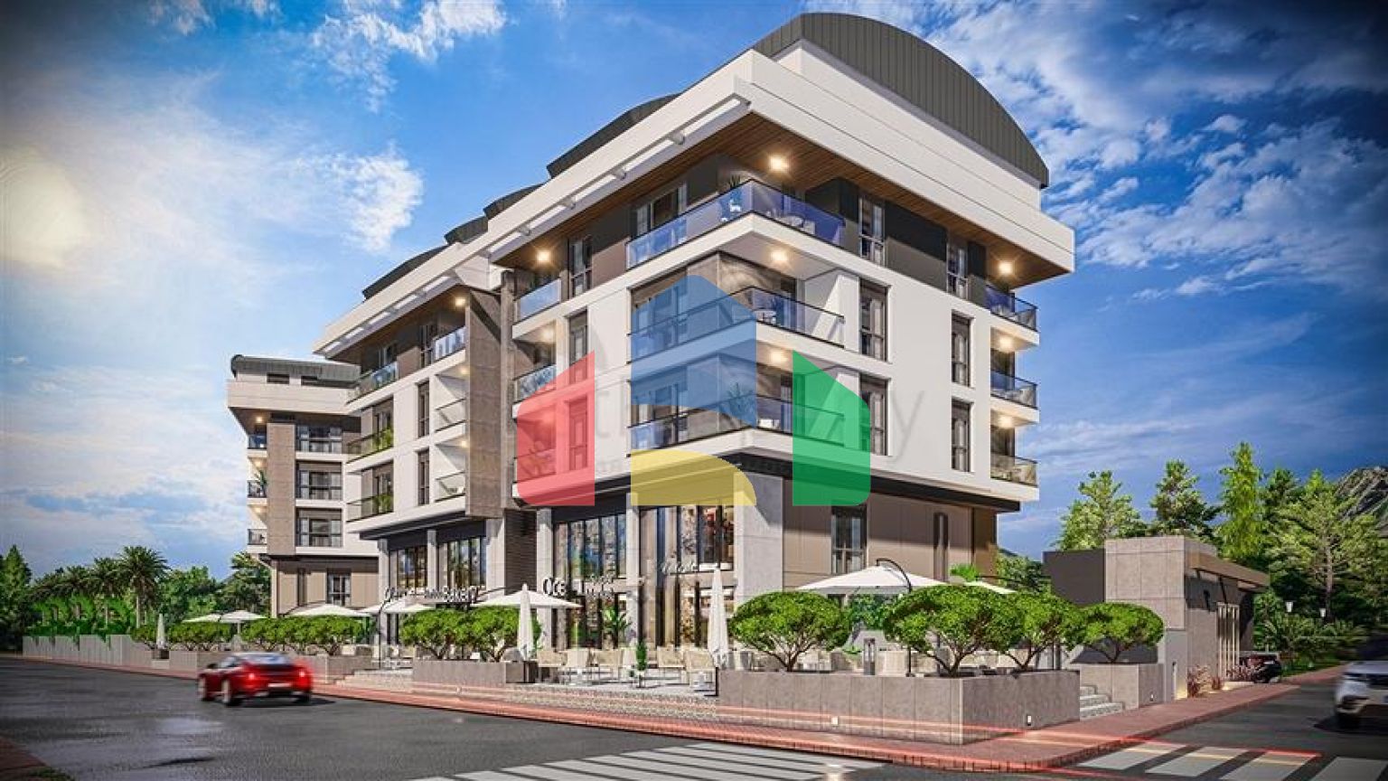 Квартири планування 2 + 1 дуплекс в мікрорайоні хурма-Анталія