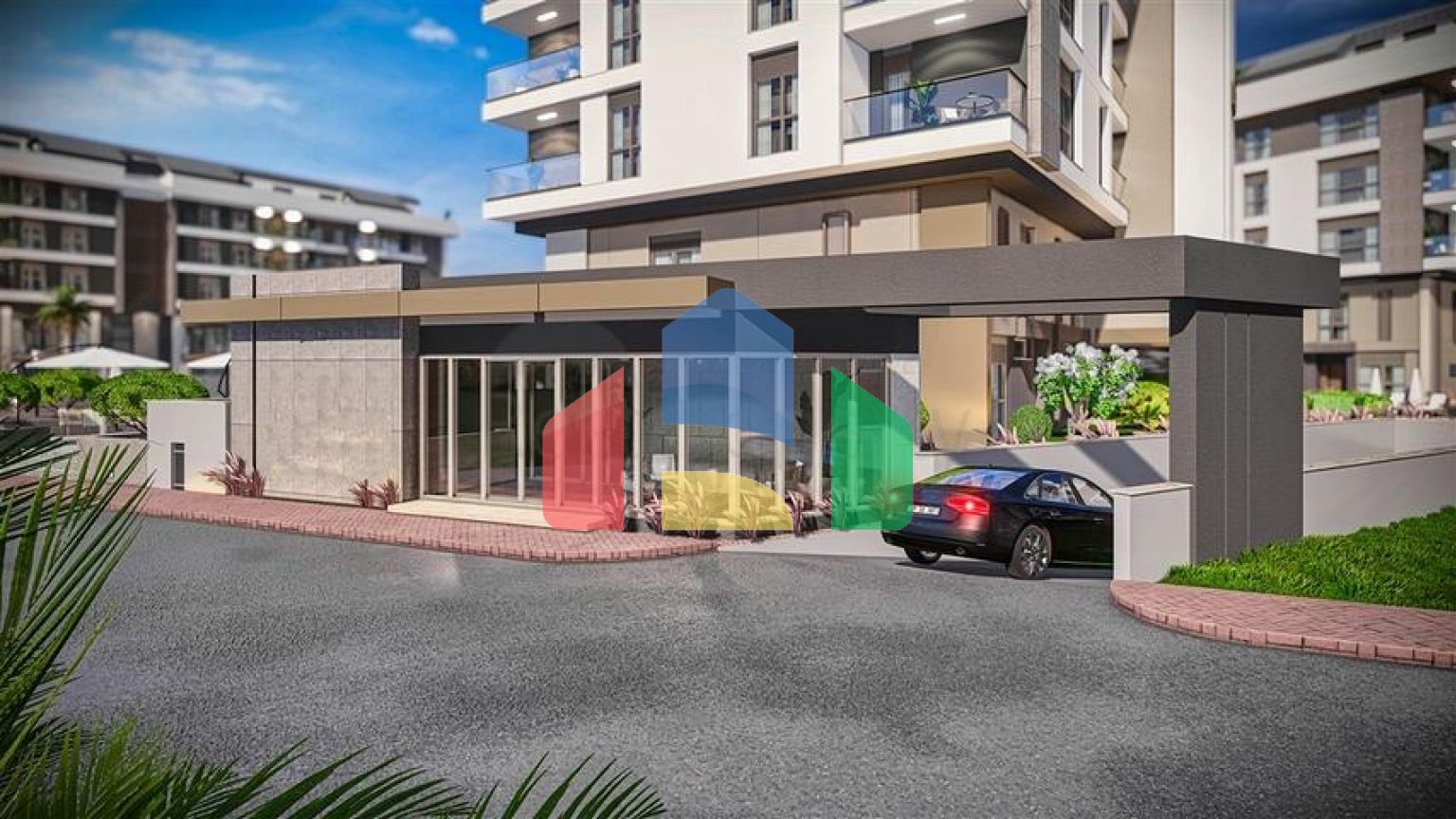 Квартири планування 2 + 1 дуплекс в мікрорайоні хурма-Анталія