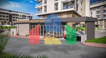 Квартири планування 2 + 1 дуплекс в мікрорайоні хурма-Анталія