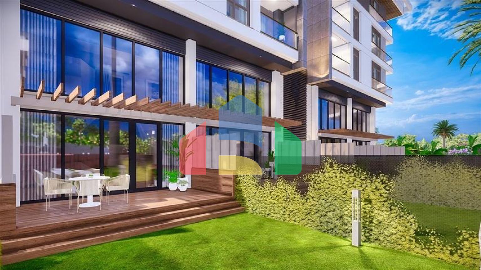 Квартири планування 2 + 1 дуплекс в мікрорайоні хурма-Анталія