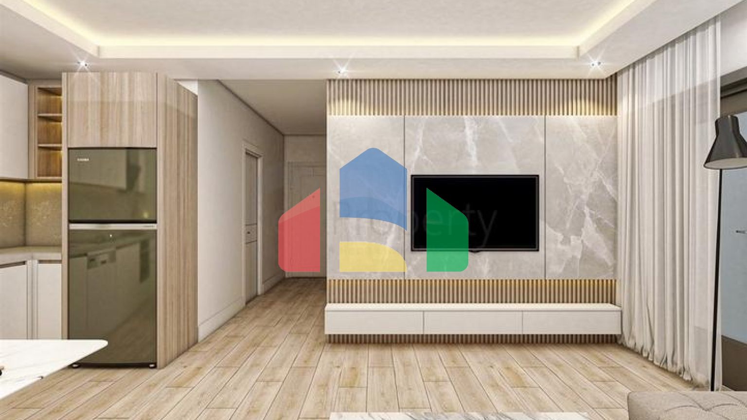 Квартири планування 2 + 1 дуплекс в мікрорайоні хурма-Анталія