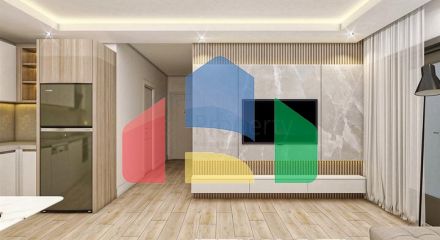 Квартири планування 2 + 1 дуплекс в мікрорайоні хурма-Анталія