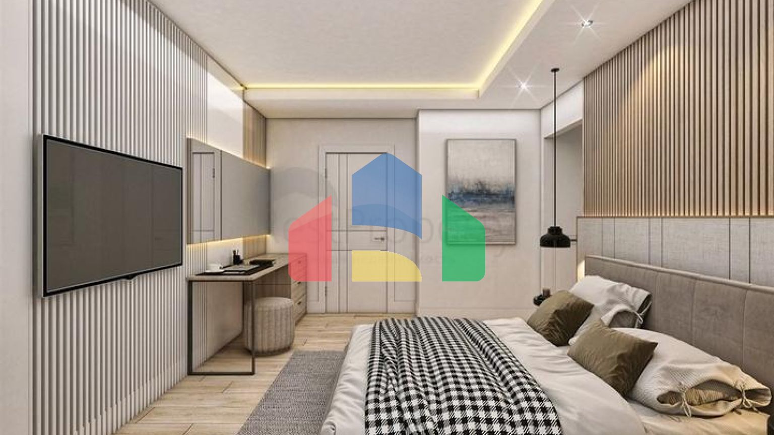 Квартири планування 2 + 1 дуплекс в мікрорайоні хурма-Анталія