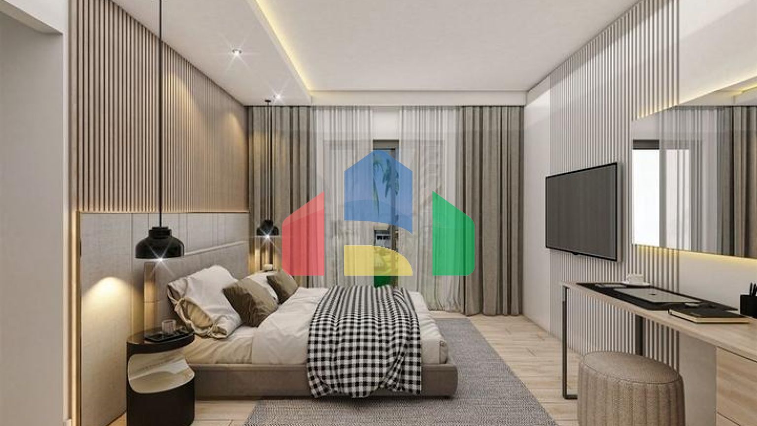 Квартири планування 2 + 1 дуплекс в мікрорайоні хурма-Анталія