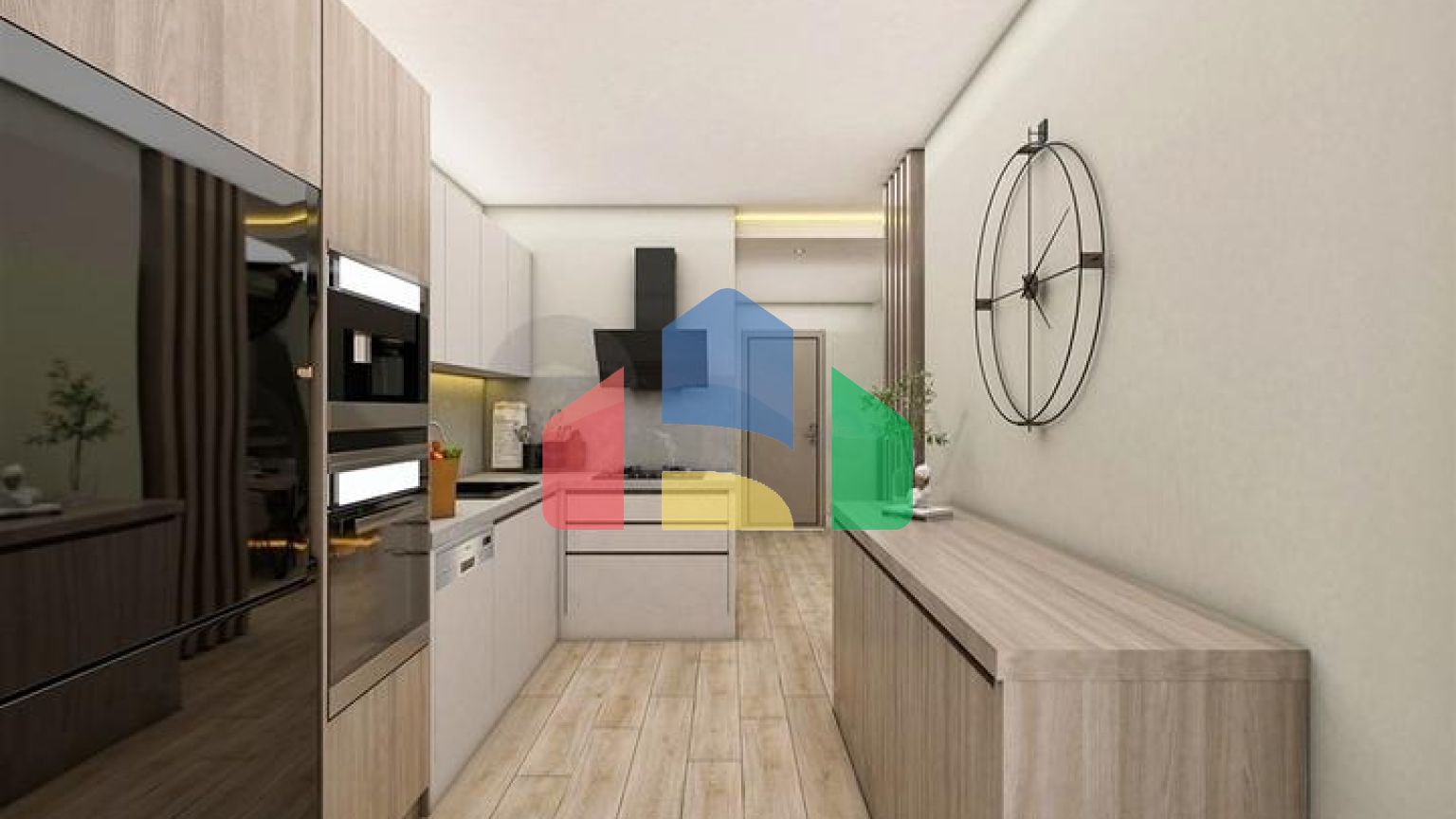 Квартири планування 2 + 1 дуплекс в мікрорайоні хурма-Анталія