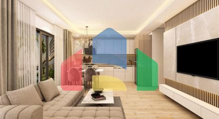 Квартири планування 2 + 1 дуплекс в мікрорайоні хурма-Анталія