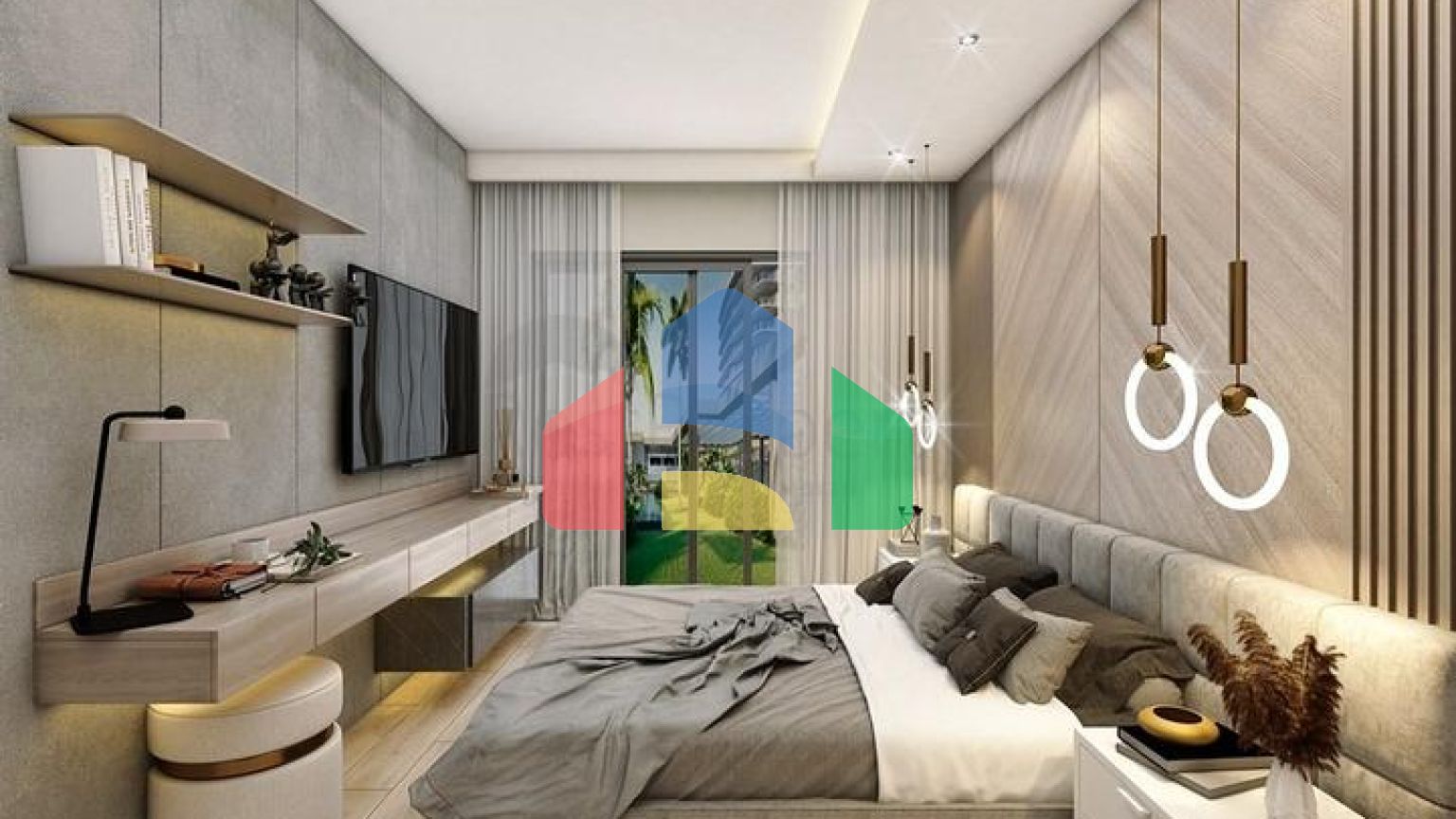 Квартири планування 2 + 1 дуплекс в мікрорайоні хурма-Анталія