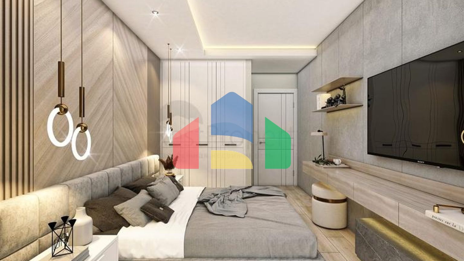 Квартири планування 2 + 1 дуплекс в мікрорайоні хурма-Анталія