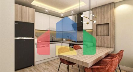 Квартири планування 2 + 1 дуплекс в мікрорайоні хурма-Анталія