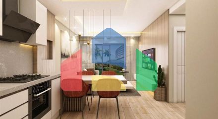 Квартири планування 2 + 1 дуплекс в мікрорайоні хурма-Анталія