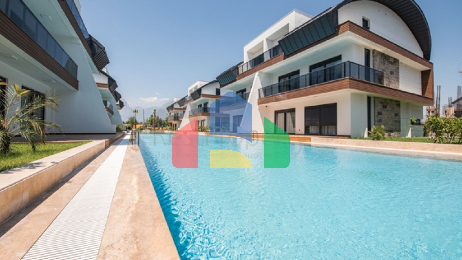 Елітний комплекс вілл в Анталії поруч з Боачай Мариною