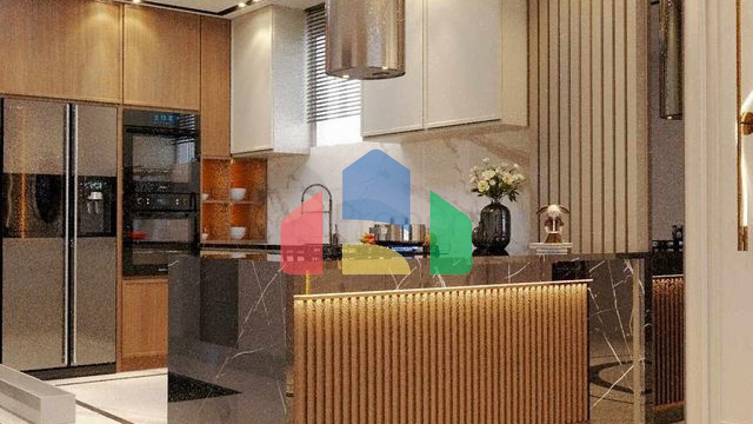 Вилла планировки 5+1 в микрорайоне Моллаюсуф - Анталия