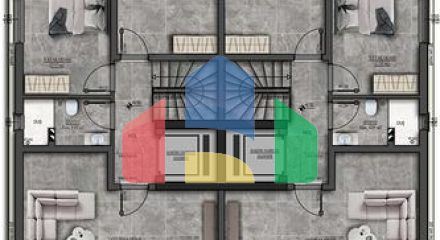 Вилла планировки 5+1 в микрорайоне Моллаюсуф - Анталия
